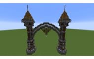 Fit for a king or queen, this grand design will be right at home in any castle (Image via Planet Minecraft)